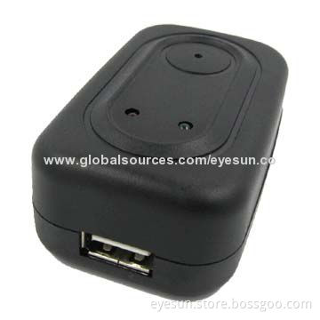 Hidden Cameras with Charger-shaped Multifunction Video, 1,280 x 960 Pixels, 30fps, Motion Sensor
